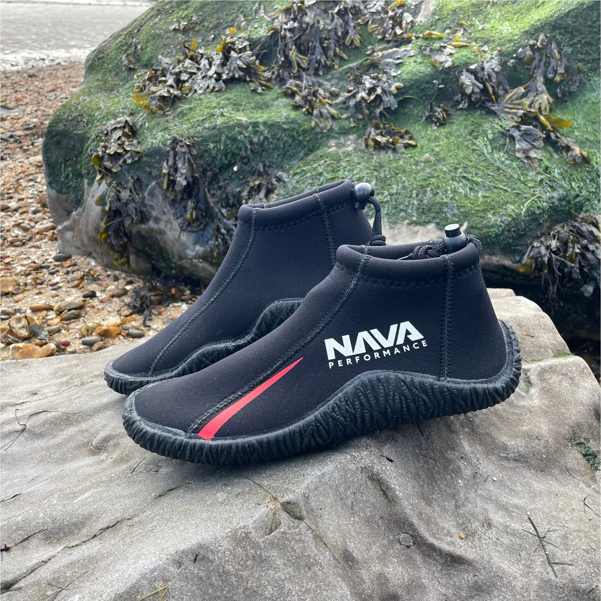 2025 Nava Performance Low-Cut 3mm Neoprene Boots NAVABT01 - Black